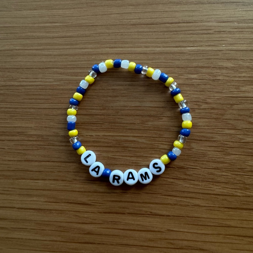 LA Rams bracelet